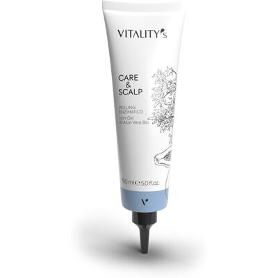 Vitality's Care & Scalp Peeling Enzymatique, 150ml - Publicité Vitality's Care & Scalp Peeling Enzymatique, 150ml - Publicité