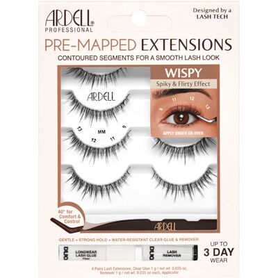 Ardell Extensions effet aérien avec plan de pose - Publicité Ardell Extensions effet aérien avec plan de pose - Publicité