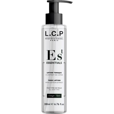 L.C.P Professionnel Paris Essentials Lotion Tonique à l'Extrait de Coton, 200ml - Publicité L.C.P Professionnel Paris Essentials Lotion Tonique à l'Extrait de Coton, 200ml - Publicité