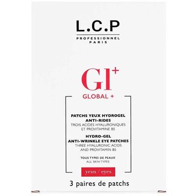 L.C.P Professionnel Paris Patchs Yeux Hydrogel Anti-rides Or x3 - Publicité L.C.P Professionnel Paris Patchs Yeux Hydrogel Anti-rides Or x3 - Publicité