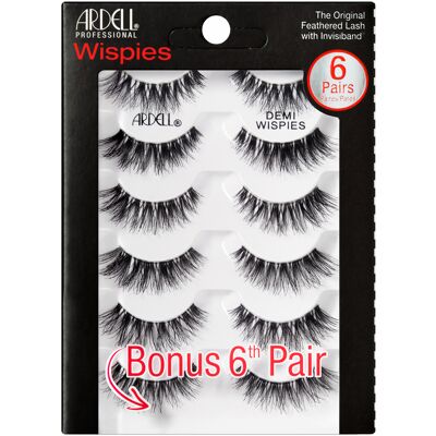 Ardell Faux-cils Wispies Demi Naturel x6 - Publicité Ardell Faux-cils Wispies Demi Naturel x6 - Publicité