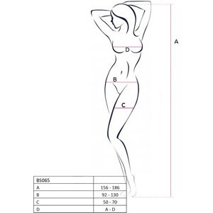 Passion Woman BS065 Bodystocking - Élégant et Féminin - Publicité Passion Woman BS065 Bodystocking - Élégant et Féminin - Publicité