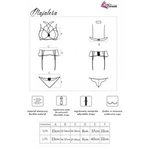 Livco Corsetti Majalesa - Ensemble avec Porte Jarretelles Noir - Livco - Publicité Livco Corsetti Majalesa - Ensemble avec Porte Jarretelles Noir - Livco - Publicité