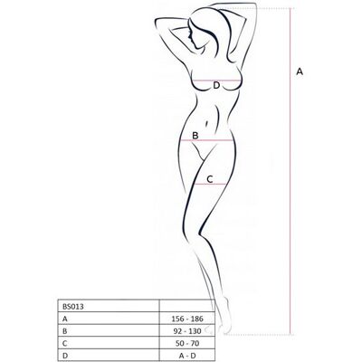 Passion Woman Bodystocking - Entrejambe Ouverte - Élégant & Sexy - Publicité Passion Woman Bodystocking - Entrejambe Ouverte - Élégant & Sexy - Publicité