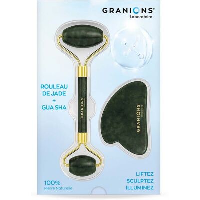 Granions ROULEAU DE JADE & GUA SHA - Publicité Granions ROULEAU DE JADE & GUA SHA - Publicité