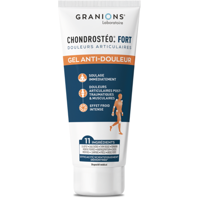 Granions Chondrostéo+ FORT Gel 100ml - Publicité Granions Chondrostéo+ FORT Gel 100ml - Publicité
