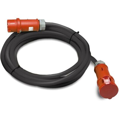 Trotec Câble de rallonge professionnel 6 m / 400 V / 6 mm² - Fabriqué en Allemagne - Publicité Trotec Câble de rallonge professionnel 6 m / 400 V / 6 mm² - Fabriqué en Allemagne - Publicité
