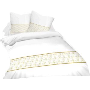 Parure housse de couette 260x240cm + 2 taies d'oreiller CHLOE - Publicité Parure housse de couette 260x240cm + 2 taies d'oreiller CHLOE - Publicité