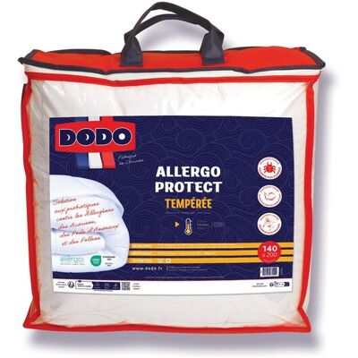 Dodo Couette 140x200 cm ALLERGO PROTECT - Publicité Dodo Couette 140x200 cm ALLERGO PROTECT - Publicité
