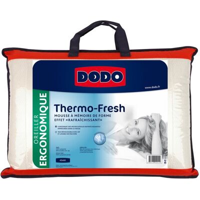 Dodo Oreiller Rectangulaire 40x60cm THERMO-FRESH - Publicité Dodo Oreiller Rectangulaire 40x60cm THERMO-FRESH - Publicité