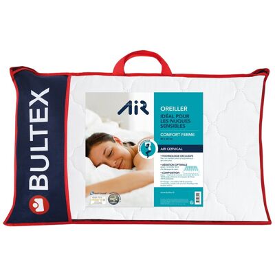 Bultex Oreiller rectangulaire 40x60cm AIR CERVICALES - Publicité Bultex Oreiller rectangulaire 40x60cm AIR CERVICALES - Publicité
