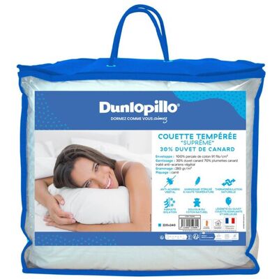 Dunlopillo Couette 240x220 cm SUPRÊME - Publicité Dunlopillo Couette 240x220 cm SUPRÊME - Publicité