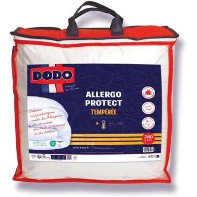 Dodo Couette 240x260 cm ALLERGO PROTECT - Publicité Dodo Couette 240x260 cm ALLERGO PROTECT - Publicité