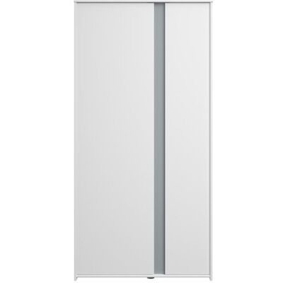 Armoire enfant Parisot Pirouette 2 - 2 portes, blanc, avec cloison centrale - Publicité Armoire enfant Parisot Pirouette 2 - 2 portes, blanc, avec cloison centrale - Publicité