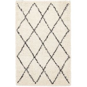 Tapis 200x290 cm GIPS coloris crème - Publicité Tapis 200x290 cm GIPS coloris crème - Publicité
