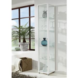 Vitrine 1 porte NAXOS coloris blanc - Publicité Vitrine 1 porte NAXOS coloris blanc - Publicité