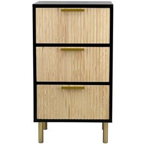 Mini commode 3 tiroirs 71 cm Tango - Publicité Mini commode 3 tiroirs 71 cm Tango - Publicité