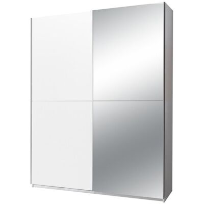 Armoire 2 portes PULS coloris blanc - Publicité Armoire 2 portes PULS coloris blanc - Publicité