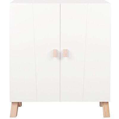 Rangement chambre FOREST coloris blanc - Publicité Rangement chambre FOREST coloris blanc - Publicité