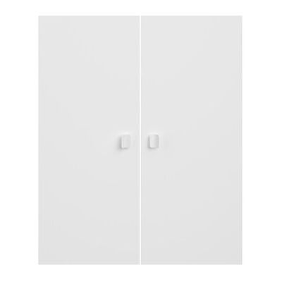 LOT DE 2 PORTES BLANCHES SOPHIA - Publicité LOT DE 2 PORTES BLANCHES SOPHIA - Publicité