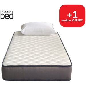 Matelas Mousse + mémoire de forme 90x190 CONFOBED ALMO - Publicité Matelas Mousse + mémoire de forme 90x190 CONFOBED ALMO - Publicité