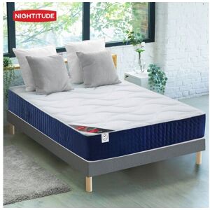 Matelas + sommier Ressorts 160x200 cm NIGHTITUDE LE PASSIONNE - Publicité Matelas + sommier Ressorts 160x200 cm NIGHTITUDE LE PASSIONNE - Publicité