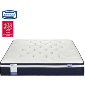 Matelas Ressorts ensachés + mousse 120x190 cm SIMMONS NUIT FRAICHE - Publicité Matelas Ressorts ensachés + mousse 120x190 cm SIMMONS NUIT FRAICHE - Publicité
