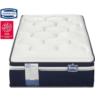 Matelas Ressorts ensachés + mousse 90x200 cm SIMMONS NUIT FRAICHE - Publicité Matelas Ressorts ensachés + mousse 90x200 cm SIMMONS NUIT FRAICHE - Publicité