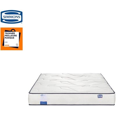 Simmons Matelas Ressorts + mémoire de forme 140x - Publicité Simmons Matelas Ressorts + mémoire de forme 140x - Publicité
