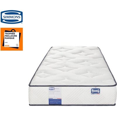 Simmons Matelas Ressorts ensachés 90x190 cm - Publicité Simmons Matelas Ressorts ensachés 90x190 cm - Publicité