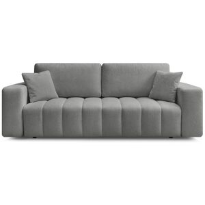 Canapé droit convertible gris 3 places BOBOCHIC X CONFORAMA MAXENCE - Publicité Canapé droit convertible gris 3 places BOBOCHIC X CONFORAMA MAXENCE - Publicité