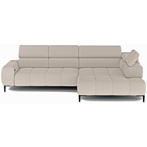 Canapé d'angle beige relax électrique 4 IMPERIA - Publicité Canapé d'angle beige relax électrique 4 IMPERIA - Publicité