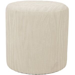 Pouf blanc - Publicité Pouf blanc - Publicité
