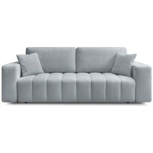 Canapé droit convertible bleu 3 places BOBOCHIC X CONFORAMA MAXENCE - Publicité Canapé droit convertible bleu 3 places BOBOCHIC X CONFORAMA MAXENCE - Publicité