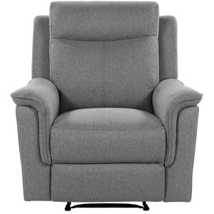 Fauteuil relax RICKY coloris gris - Publicité Fauteuil relax RICKY coloris gris - Publicité