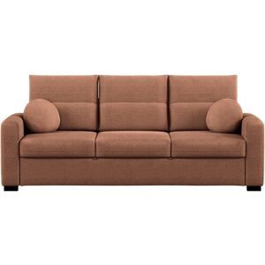 Canape droit convertible orange 3 pl JADE - Publicité Canape droit convertible orange 3 pl JADE - Publicité