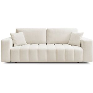 Canape droit convertible blanc 3 pl BOBOCHIC X CONFORAMA MAXENCE - Publicité Canape droit convertible blanc 3 pl BOBOCHIC X CONFORAMA MAXENCE - Publicité