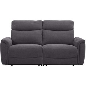 Canapé droit relax manuel 3 places WONDER coloris gris - Publicité Canapé droit relax manuel 3 places WONDER coloris gris - Publicité