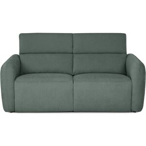 Canape droit relax électrique vert 3 pla VICTOR - Publicité Canape droit relax électrique vert 3 pla VICTOR - Publicité