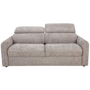 Dunlopillo Canape droit convertible 3 places MELINE coloris taupe - Publicité Dunlopillo Canape droit convertible 3 places MELINE coloris taupe - Publicité