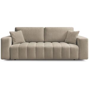Canape droit convertible taupe 3 pl BOBOCHIC X CONFORAMA MAXENCE - Publicité Canape droit convertible taupe 3 pl BOBOCHIC X CONFORAMA MAXENCE - Publicité