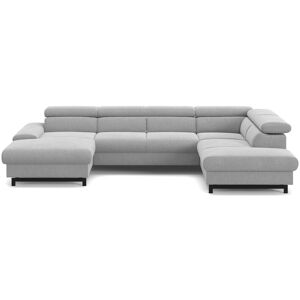 Canapé d'angle gris convertible 5 places PANORAMA - Publicité Canapé d'angle gris convertible 5 places PANORAMA - Publicité