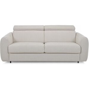 Canape droit convertible beige 3 pl ALESSIA - Publicité Canape droit convertible beige 3 pl ALESSIA - Publicité