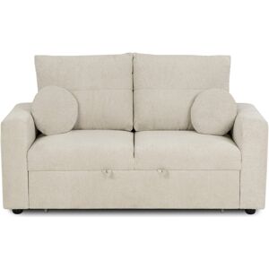 Canape droit fixe taupe 2 pl JADE - Publicité Canape droit fixe taupe 2 pl JADE - Publicité
