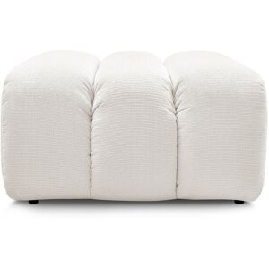 Pouf blanc BOBOCHIC X CONFORAMA TALIA - Publicité Pouf blanc BOBOCHIC X CONFORAMA TALIA - Publicité
