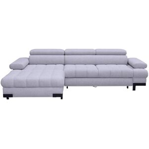 Canap� d'angle convertible 4 places SELVA coloris gris - Publicité Canap� d'angle convertible 4 places SELVA coloris gris - Publicité