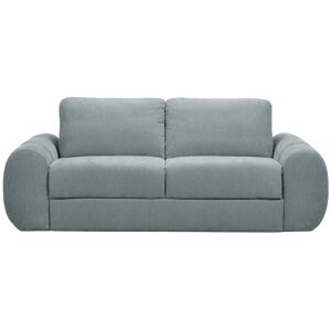 Canape droit convertible bleu 3 places - Publicité Canape droit convertible bleu 3 places - Publicité