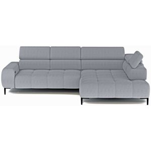Canapé d'angle gris relax électrique 4 p IMPERIA - Publicité Canapé d'angle gris relax électrique 4 p IMPERIA - Publicité