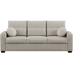 Canape droit convertible gris 3 pl JADE - Publicité Canape droit convertible gris 3 pl JADE - Publicité