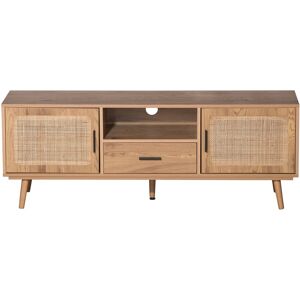 Meuble TV Banc TV 140 cm SAHARA - Publicité Meuble TV Banc TV 140 cm SAHARA - Publicité